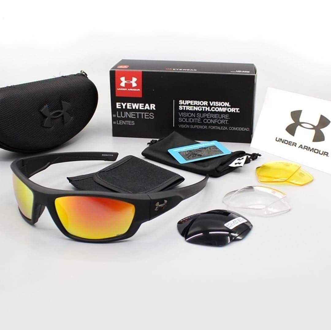 UA STORM Riding Cycling Motorcycle 4 Lens Interchangeable Kit
