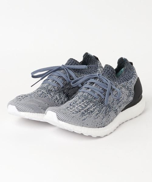 Men's ultra boost uncaged parley running shoes sale  grey/blue
