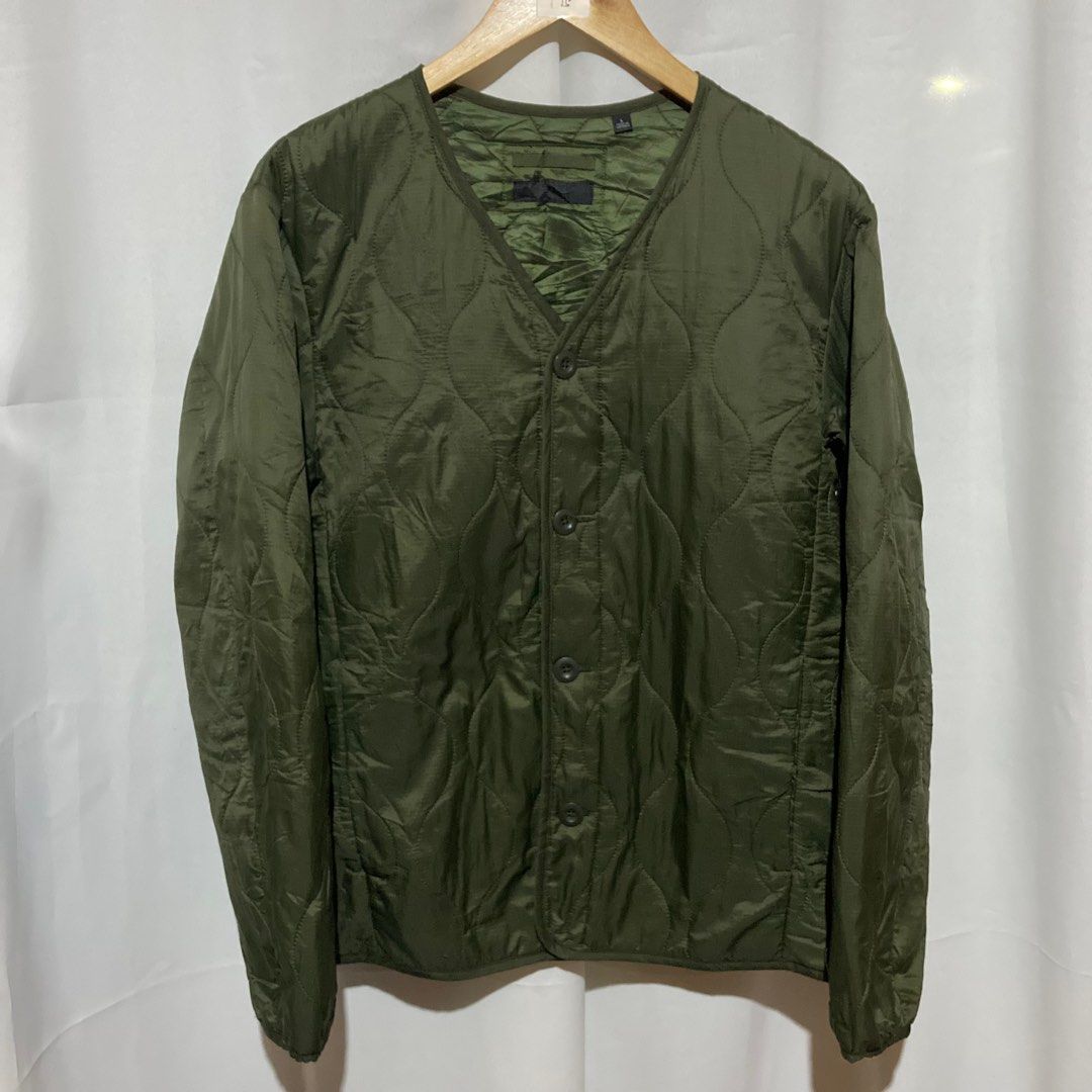 Uniqlo jacket liner bottleneck quilt, Men's Fashion, Coats, Jackets and
