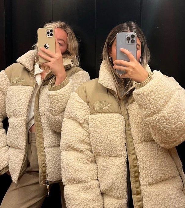Wool north sale face jacket