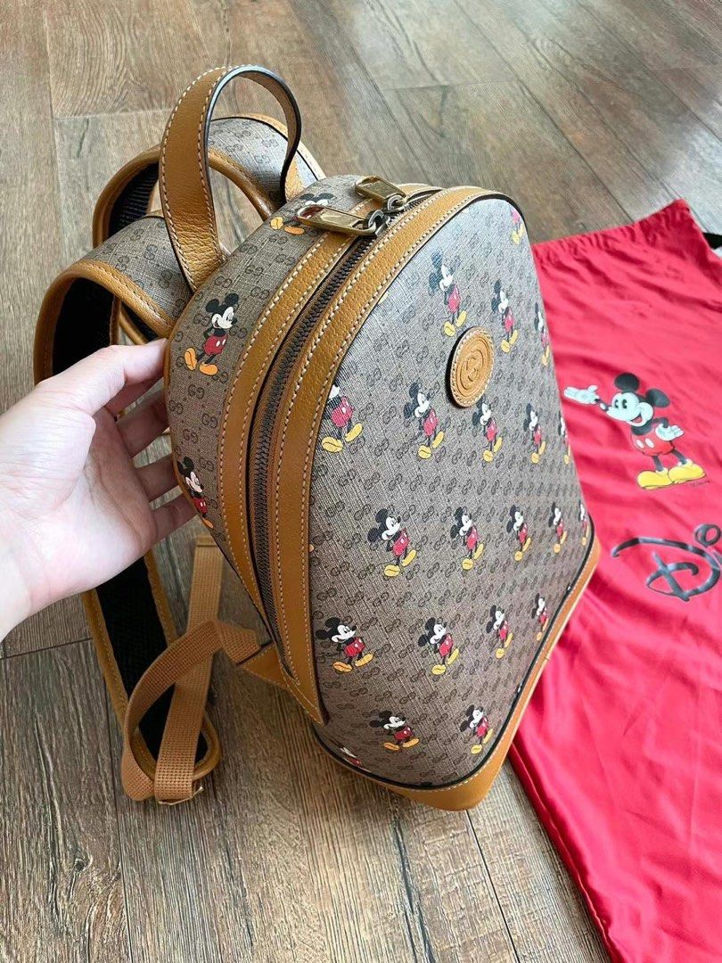 URGENT Authentic Gucci Bag Disney Mickey Mouse Backpack Unisex Brand New with Box
