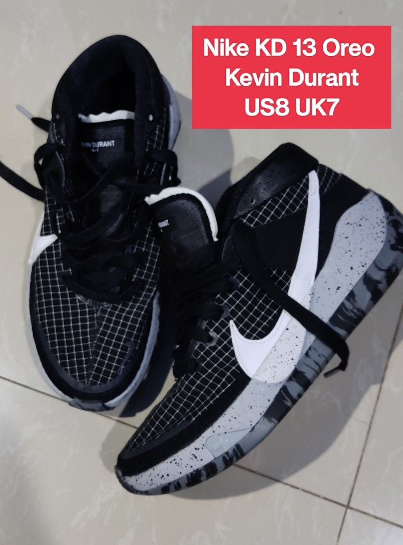 US8 Authentic Kevin Durant 13 Oreo