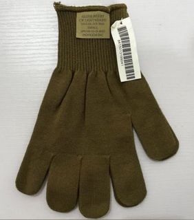 US Army Lightweight Brown Gloves Size M/L