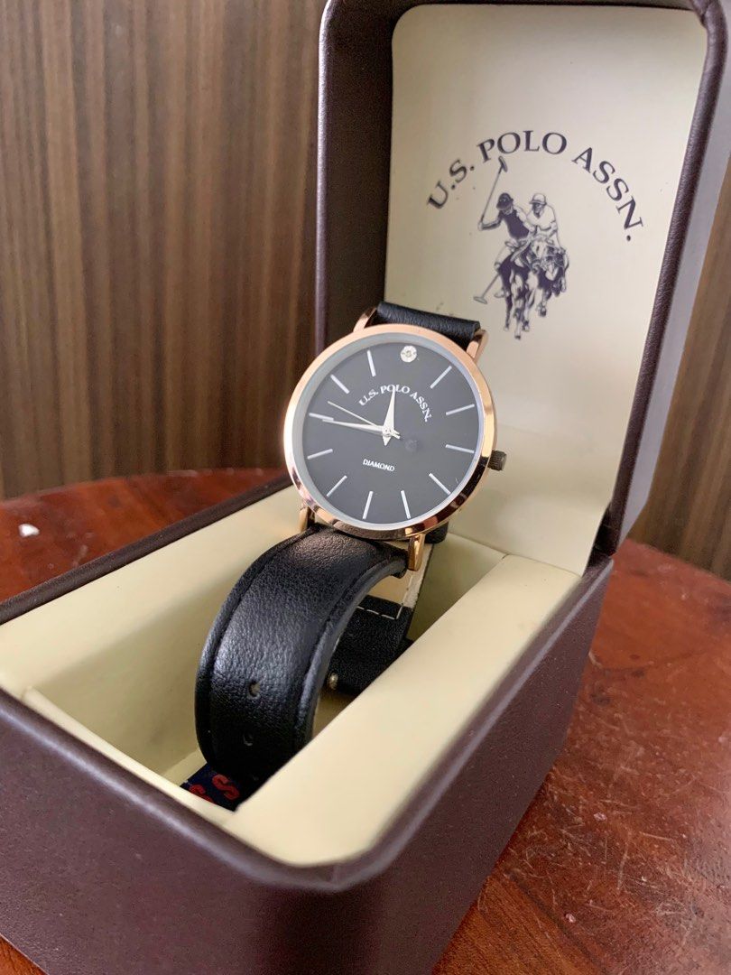 Us polo diamond watch shop