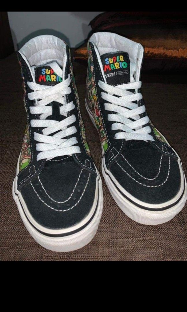 Mario high sales top vans