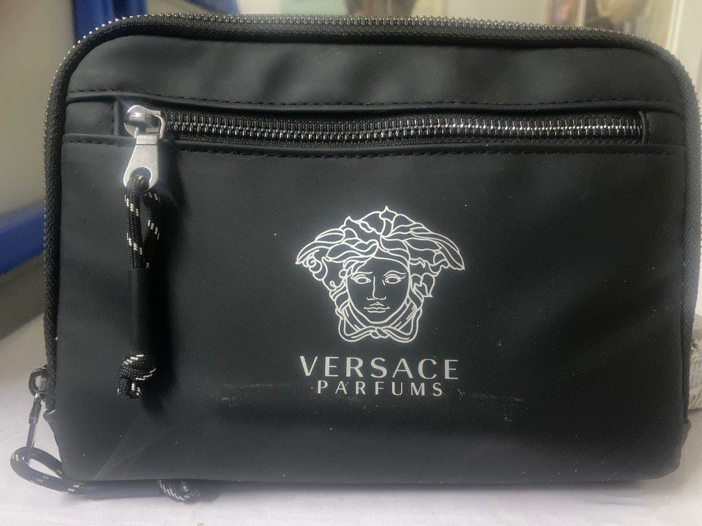 Versace bag and perfume on sale