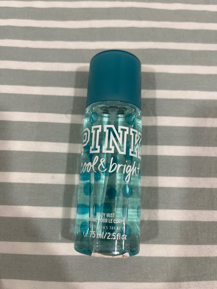 Victoria Secret Pink Cool Bright Body Mist Beauty Personal