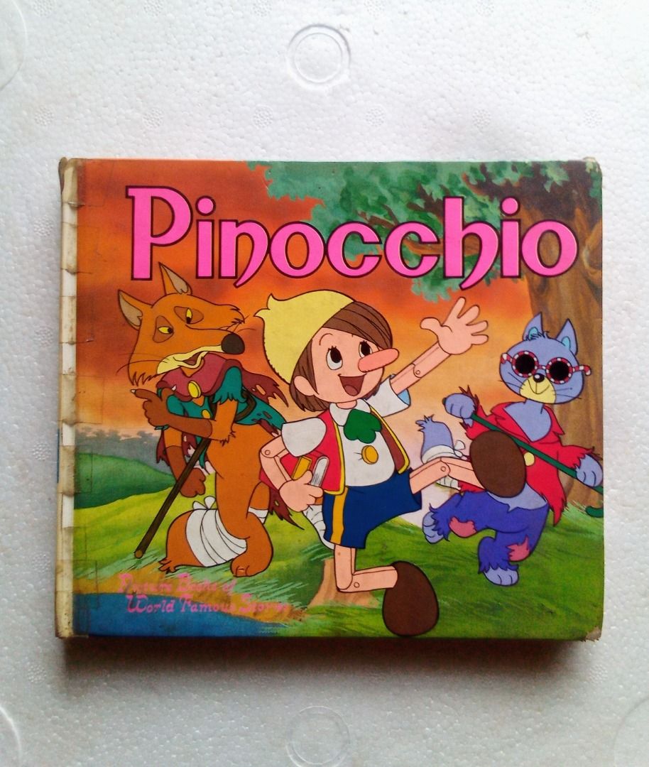 Vintage Pinocchio storybook (Category: Children's Books) located in Caloocan City. Submitted by screwielouie (Listing ID 1212819205, Image 1). Description: Item is in good condition. I can give more details upon inquiry. If you're interested just message me. Thanks..