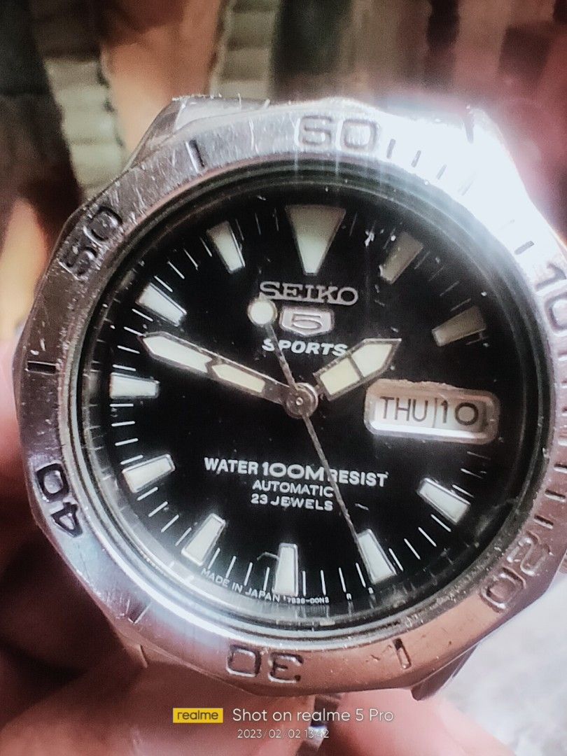 Vintage Seiko 5 sports, Men's Fashion, Watches & Accessories, Watches on  Carousell
