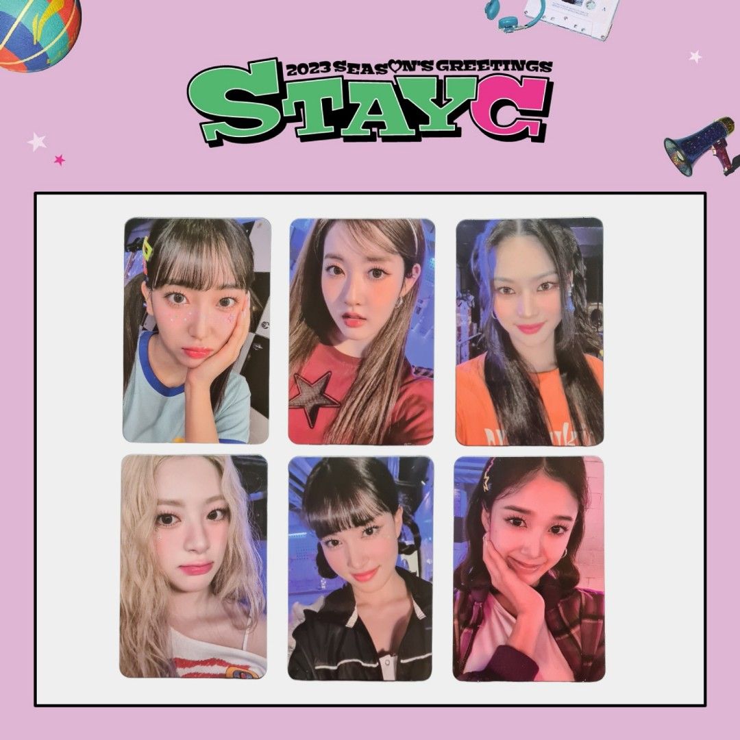 [WTS] STAYC SEASON'S GREETINGS 2023 WITHMUU POB, Hobbies & Toys