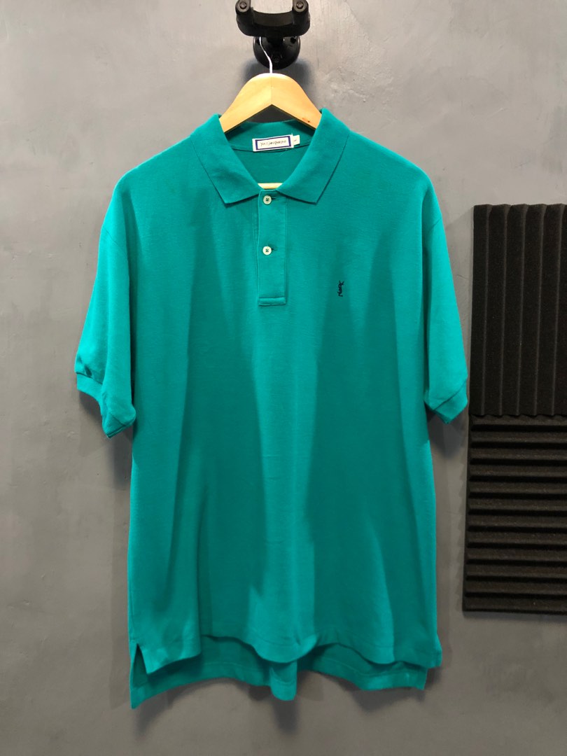 YSL POLO SHIRT, Men's Fashion, Tops & Sets, Tshirts & Polo Shirts on