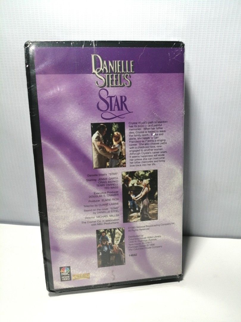 1993 DANIELLE STEEL STAR The Movie Collection SEALED VHS Video Tape