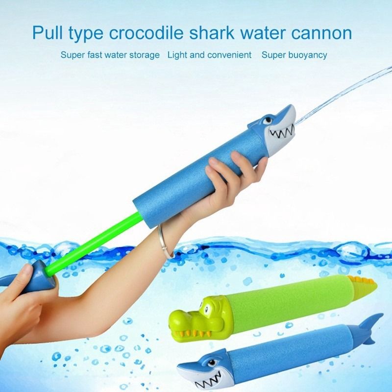 1pcs Cartoon Water Gun Kids Swimming Pool Outdoor Game Toys Shark  &Crocodile Bath Toy, Hobbies & Toys, Toys & Games on Carousell