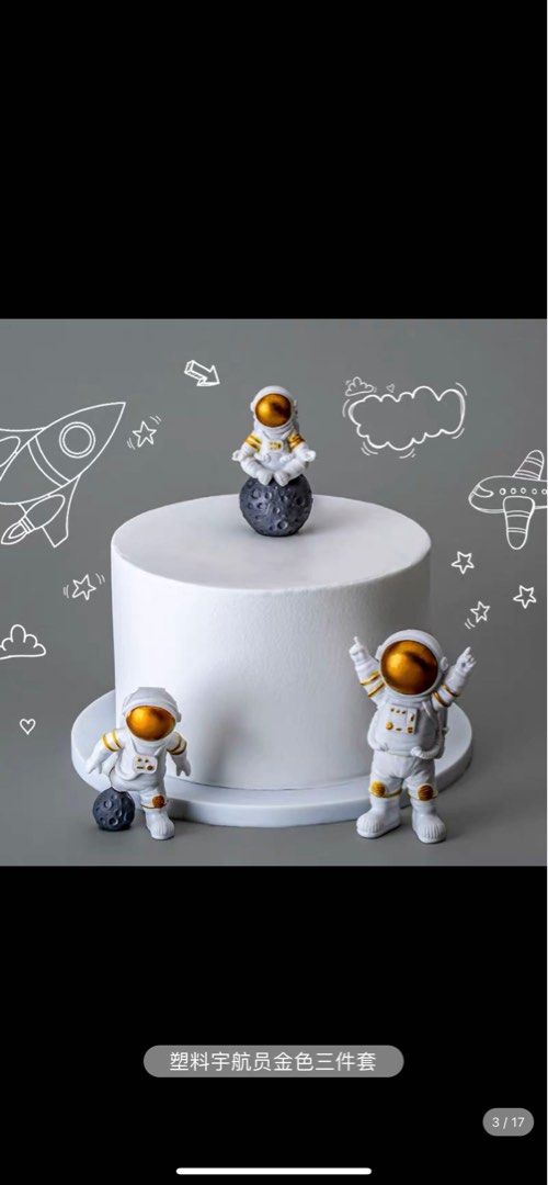 Nasa Space Edible Cake Toppers Round – Ediblecakeimage