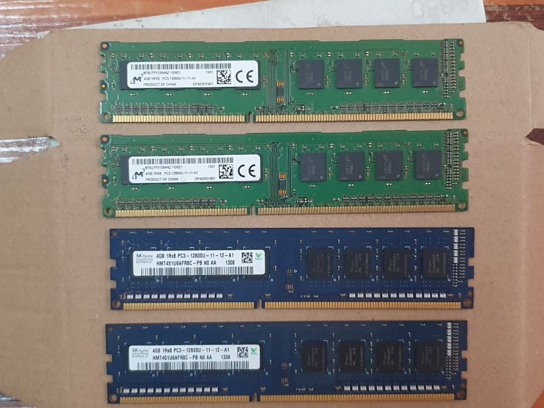 4GB 4 x DDR3 - 7
