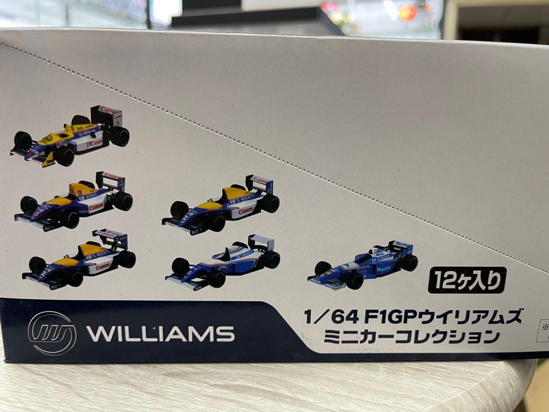 断捨離 アオシマ 1/64 F1GPウイリアムズミニカーコレクション