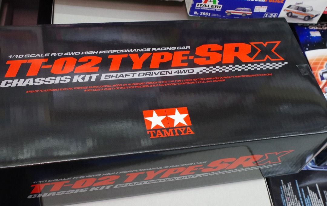 全新- Tamiya-田宮-58720- 1/10- RC- TT-02- Type-SRX -Chassis Kit