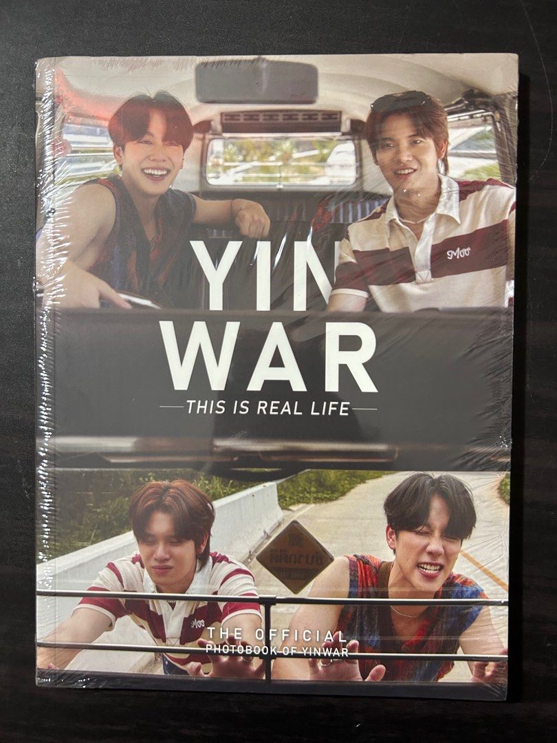 現貨,全新未拆] YinWar: This is Real Life Photobook, 興趣及遊戲 