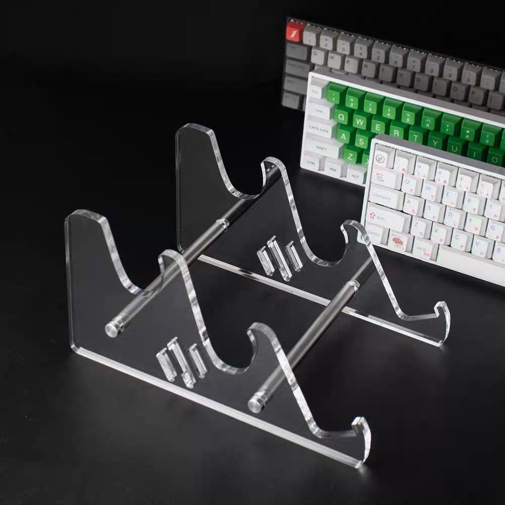 Acrylic Keyboard display stand, 電腦＆科技, 電腦周邊及配件, 電腦鍵盤及相關產品 Carousell