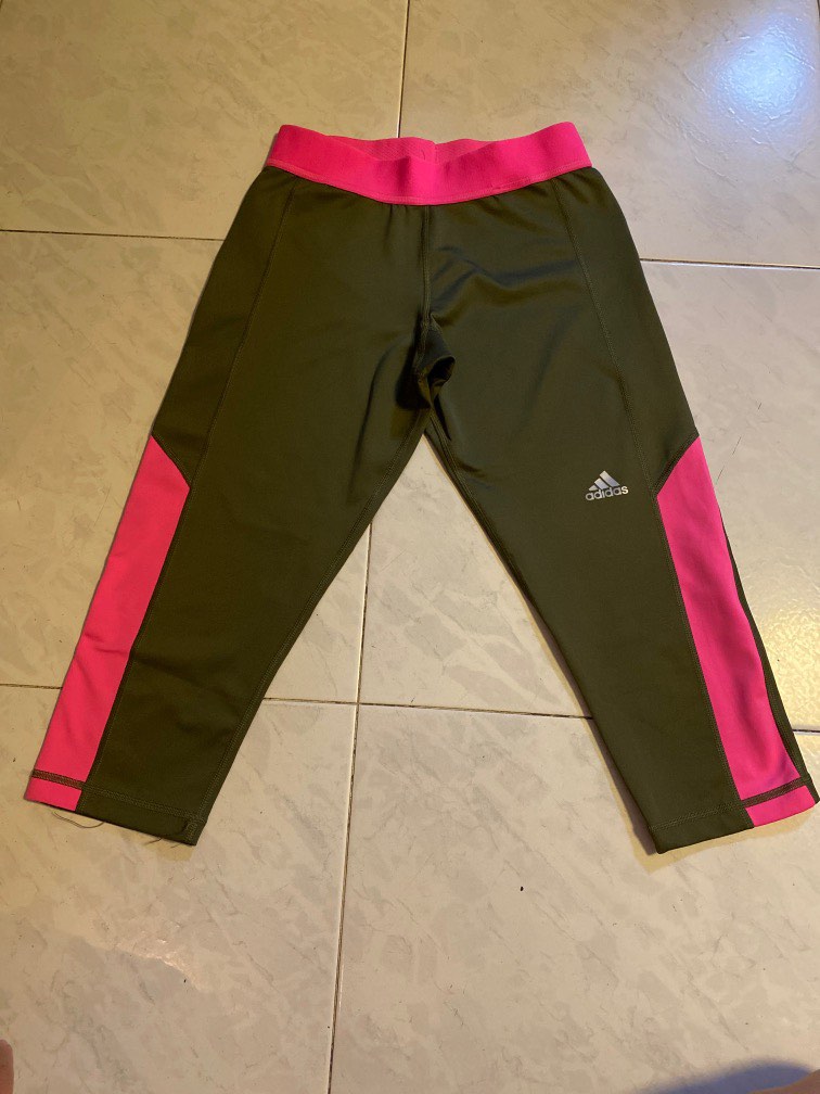 Adidas Climalite Tights, Women's Fashion, Activewear on Carousell