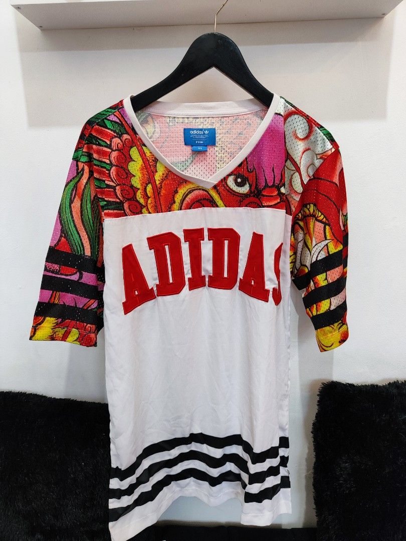 Adidas original x RITA ORA dragon t shirt dress