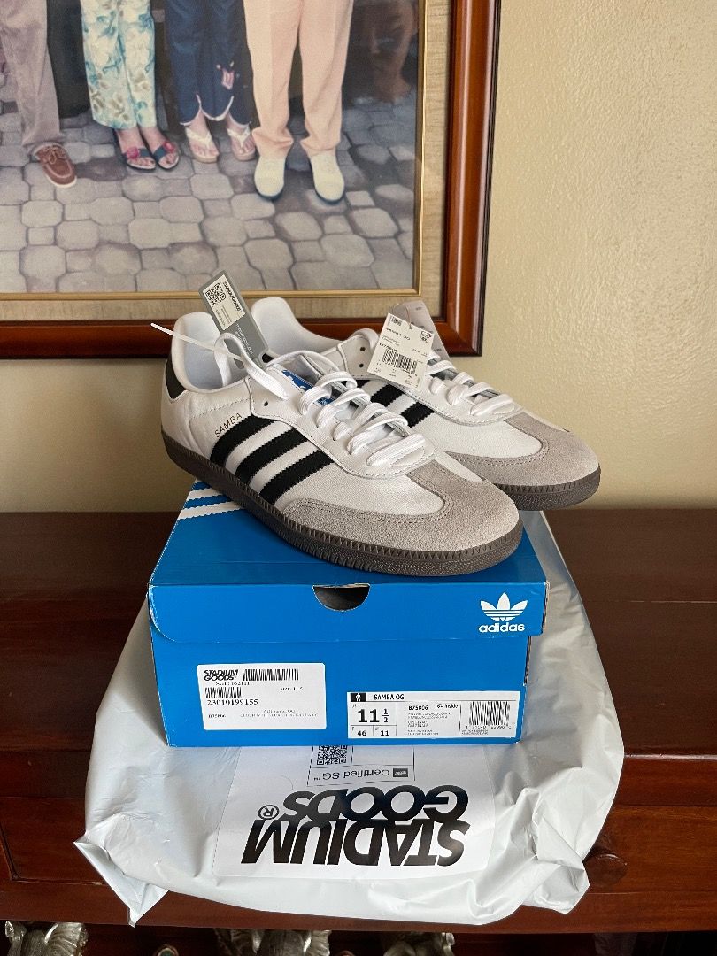 Adidas Samba OG size 11.5 US M Free Shipping 6K Firm LP Non