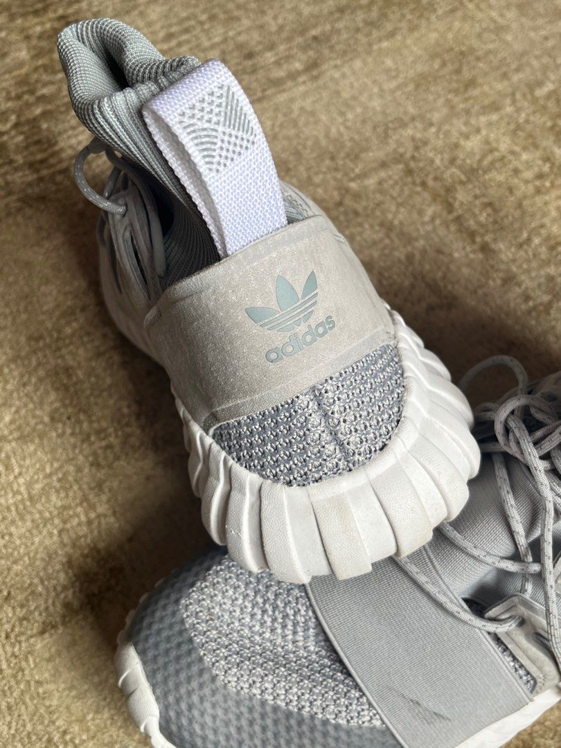 Adidas Tubular Shoes Gray Men Women