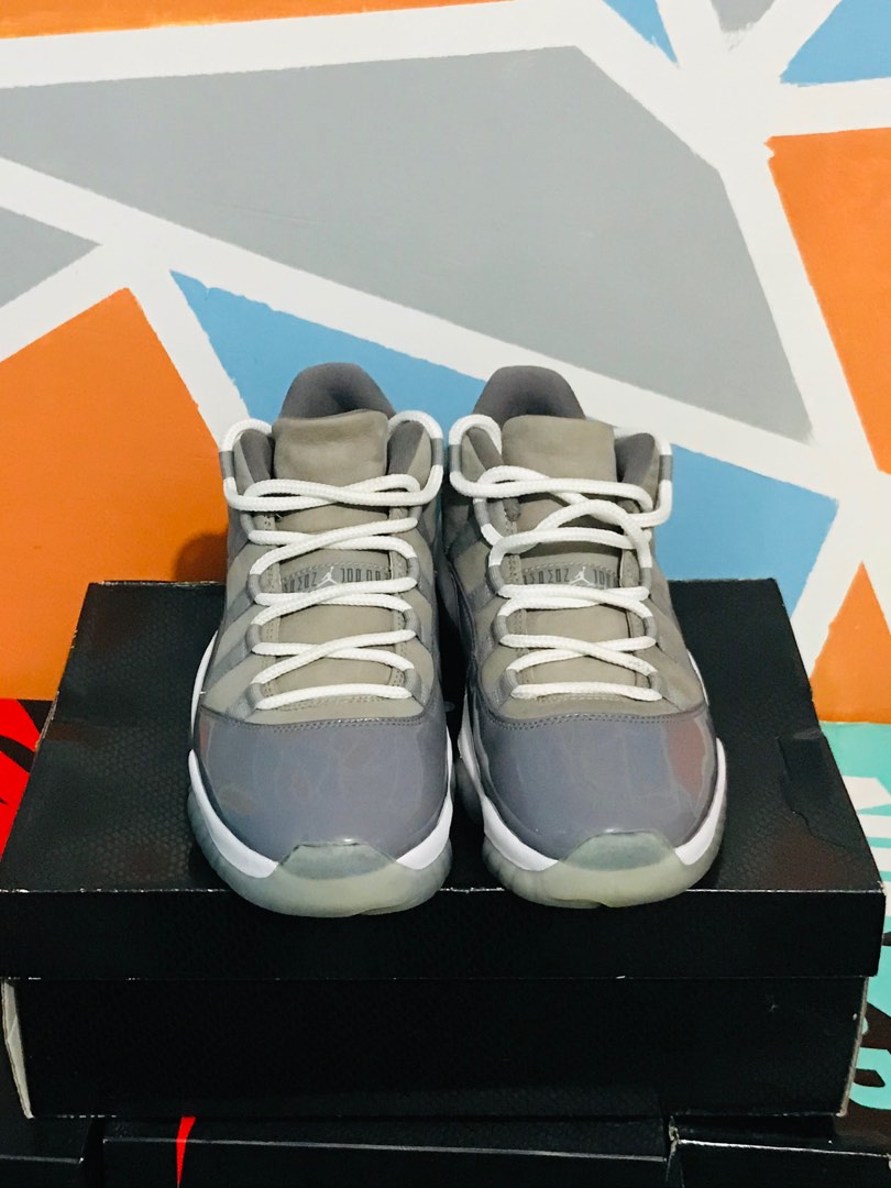 Air Jordan 11 Low Cool Grey Men s Fashion Footwear Sneakers on