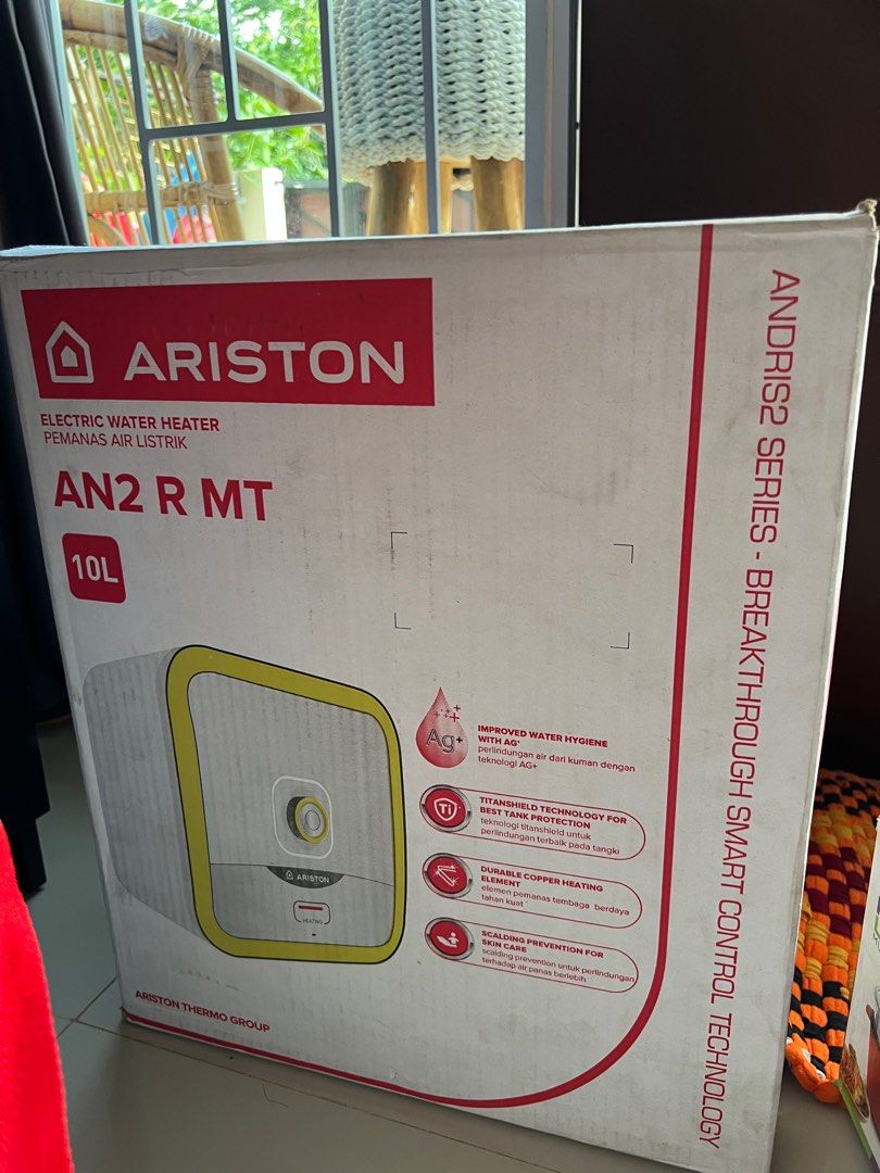 Ariston water heater An2 R MT 10 liter 200 watt, Perabotan Rumah di  Carousell