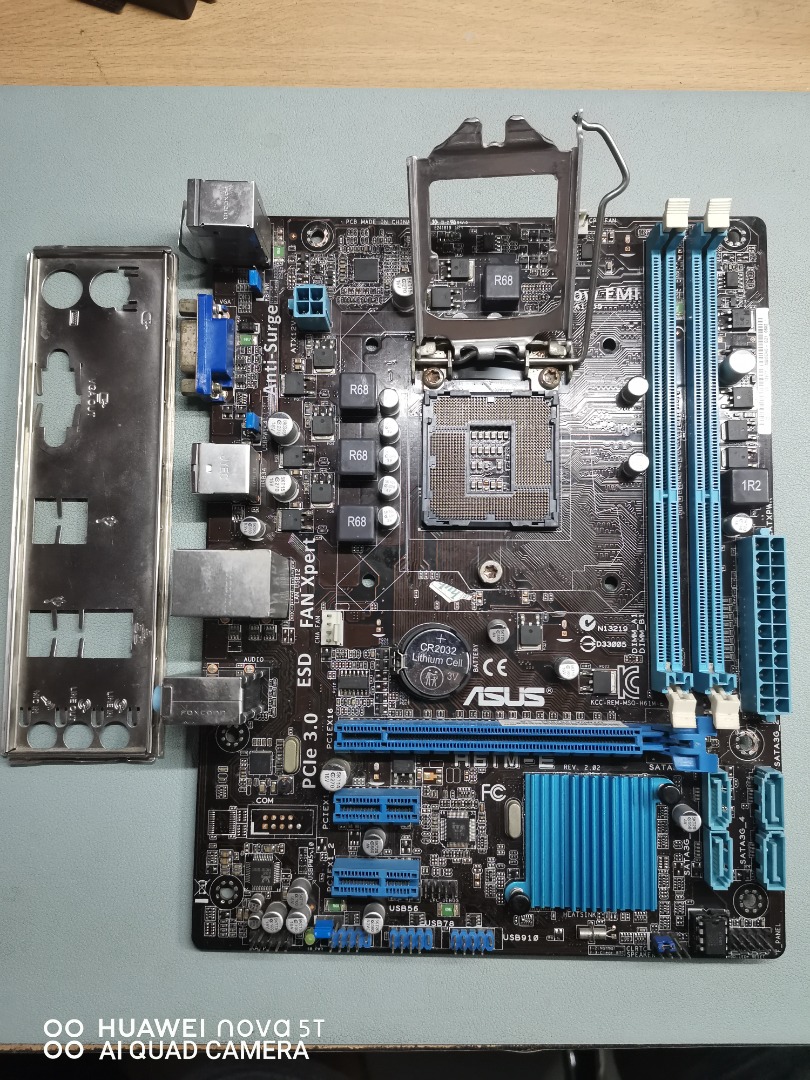 ASUS H61M-E Motherboard, Computers & Tech, Parts & Accessories ...