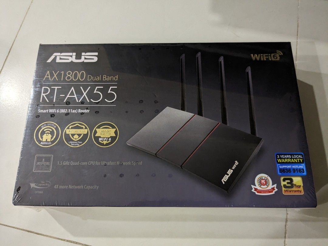 Asus RT-AX55, Computers & Tech, Parts & Accessories, Networking on ...