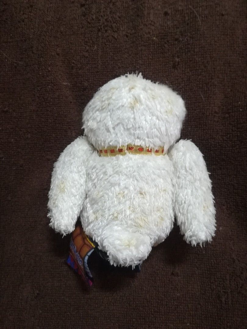 Authentic Gund Harry Potter Hedwig Owl Beanie Plush Soft Toy, Hobbies