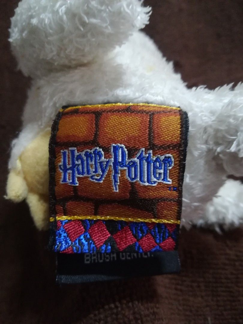 Authentic Gund Harry Potter Hedwig Owl Beanie Plush Soft Toy, Hobbies