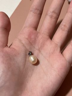 authentic real pearl charm pendant