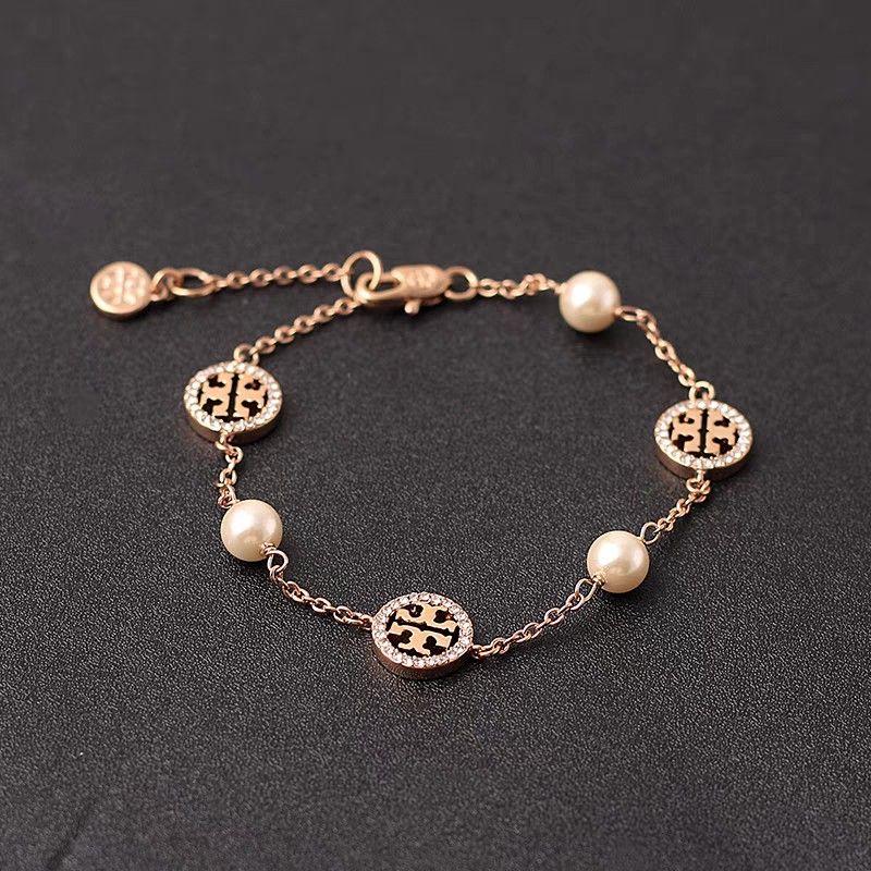 Authentic TB Simple Bracelet with Pearl, Women's Fashion, Jewelry &  Organisers, Bracelets on Carousell