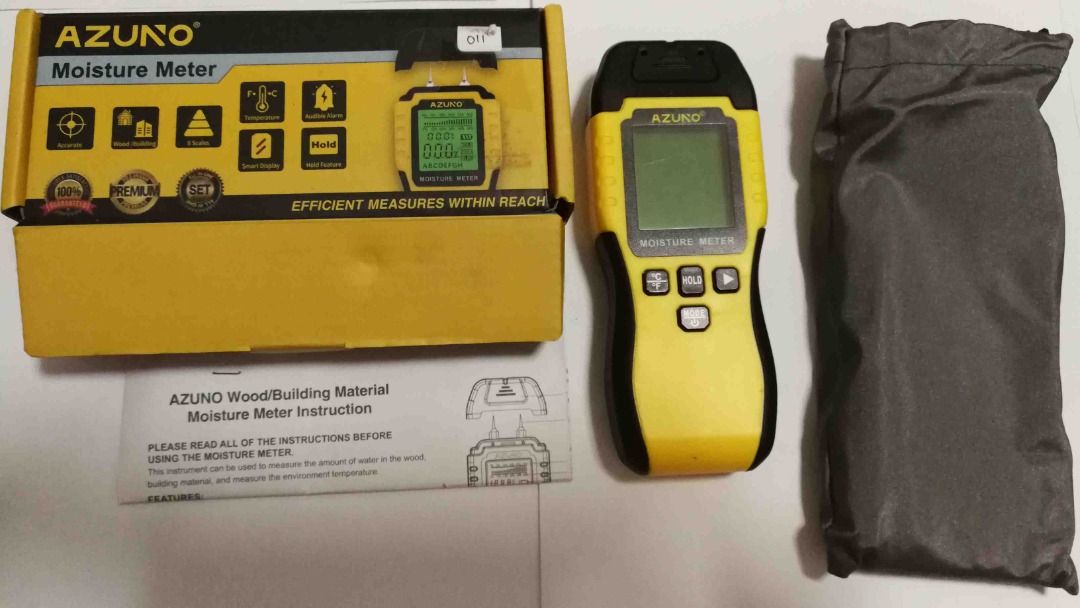 Azuno hotsell moisture meter