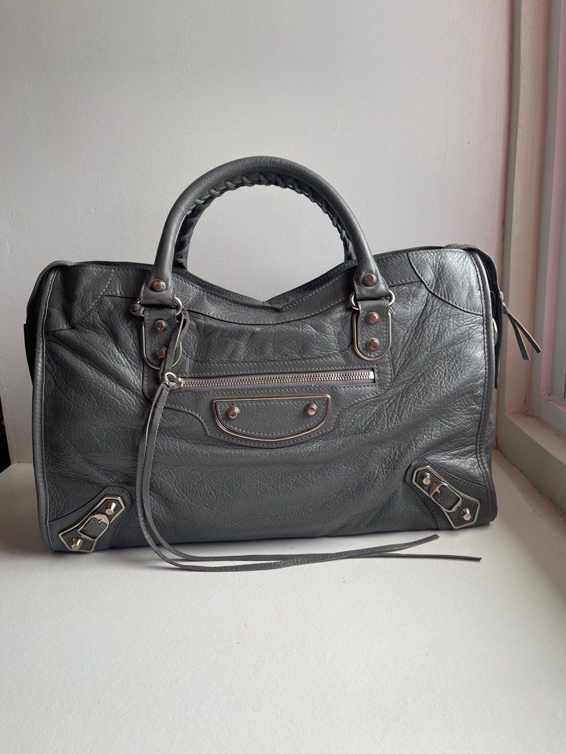 balenciaga metallic city