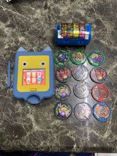 Bandai Yo-Kai Watch Yo-Kai Pad Medals youkai Jibanyan Used in Japan