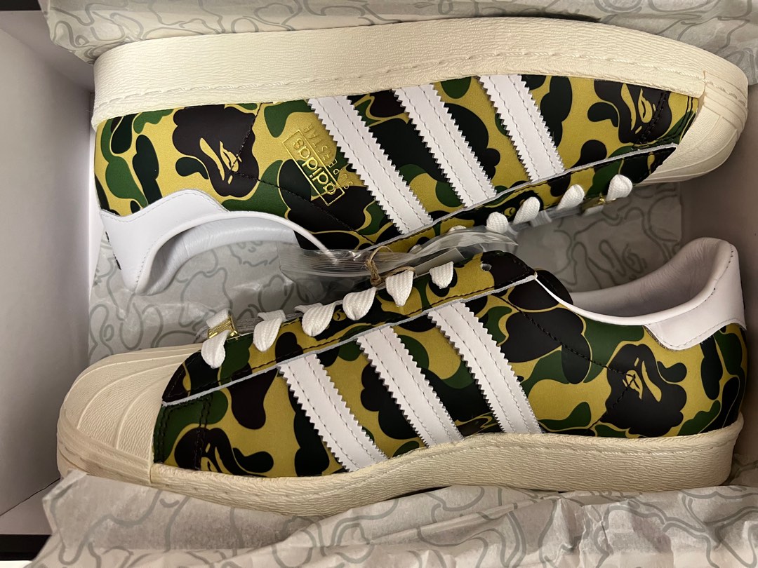 Adidas superstar clearance camo trainers