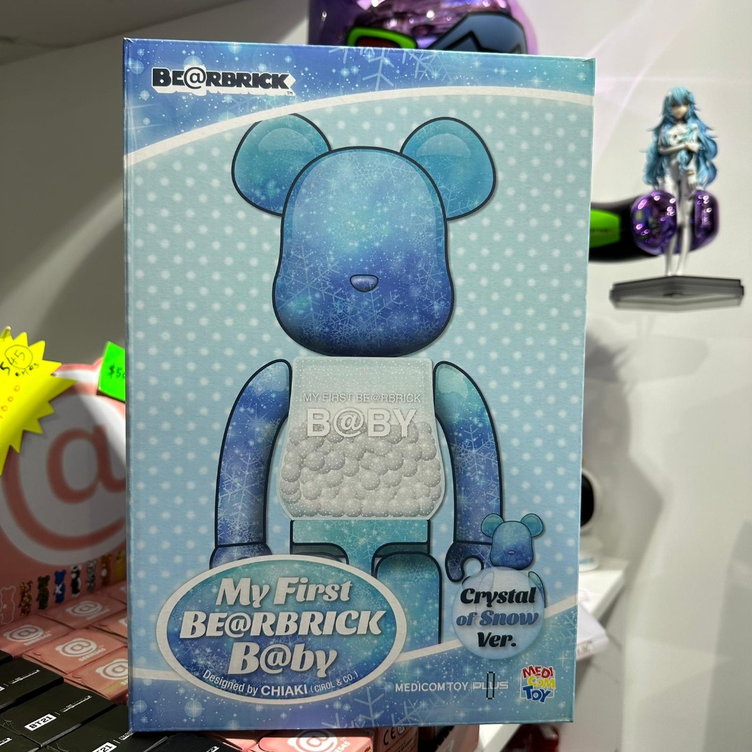 クリアファイル MY FIRST BE@RBRICK B@BY CRYSTAL OF SNOW NY@BRICK MY FIRST NY@BRICK B@BY CRYSTAL OF SNOW Ver. 100
