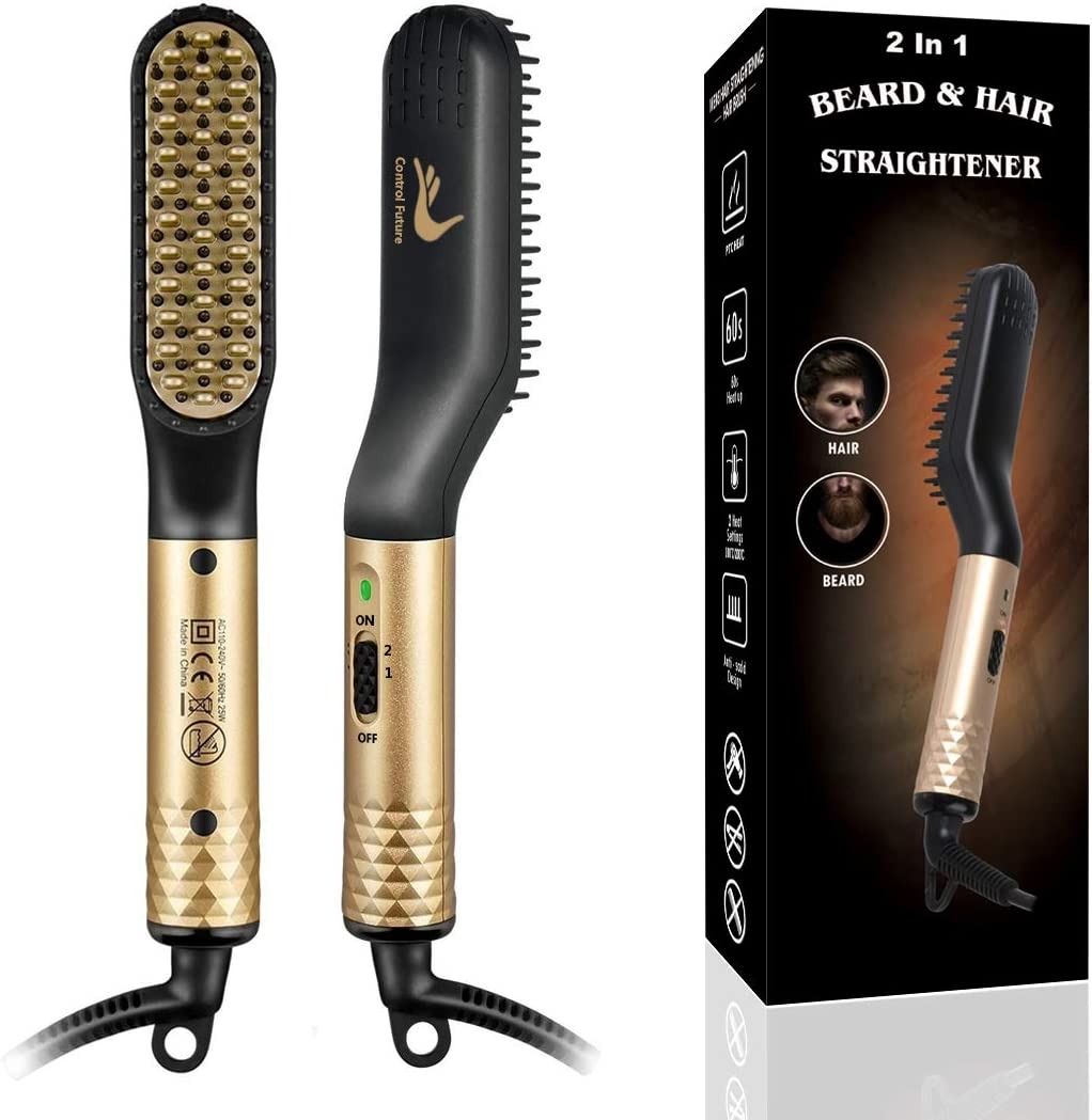 Electric hair brush for men clearance