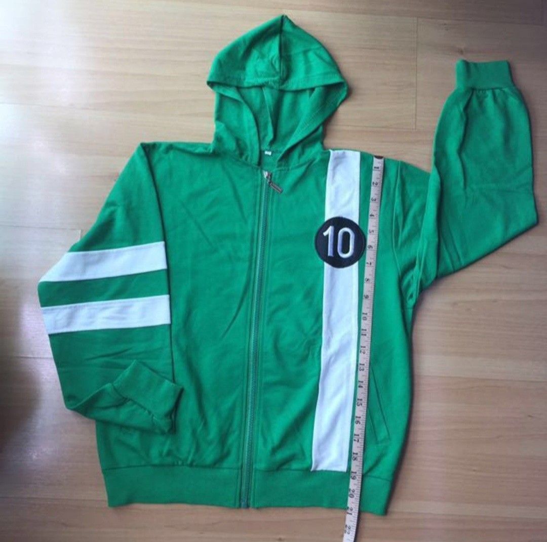 Ben 10 Alien Swarm Green Leather Jacket - J4Jacket