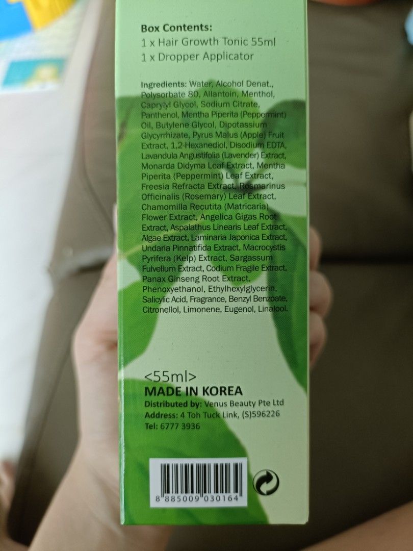 Bioleaf Hair Growth Tonic, Beauty & Personal Care, Hair on Carousell