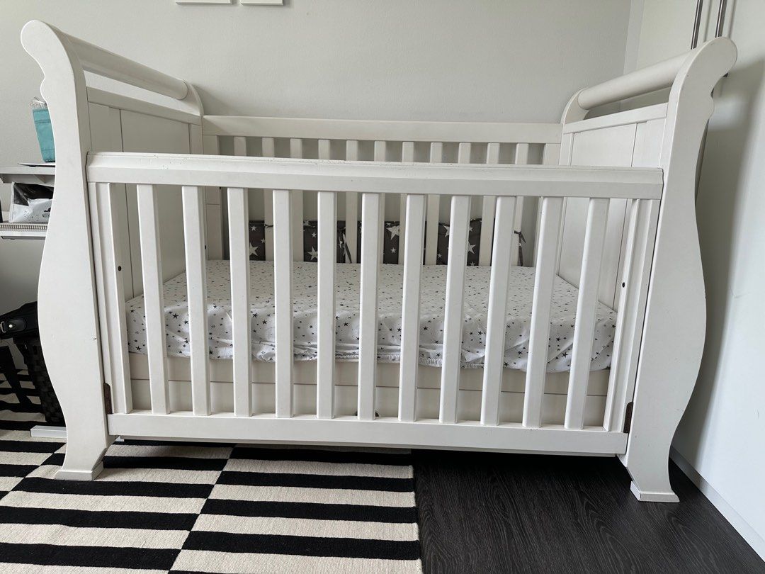 Boori Country Collection sleigh cot, Babies & Kids, Baby Nursery & Kids