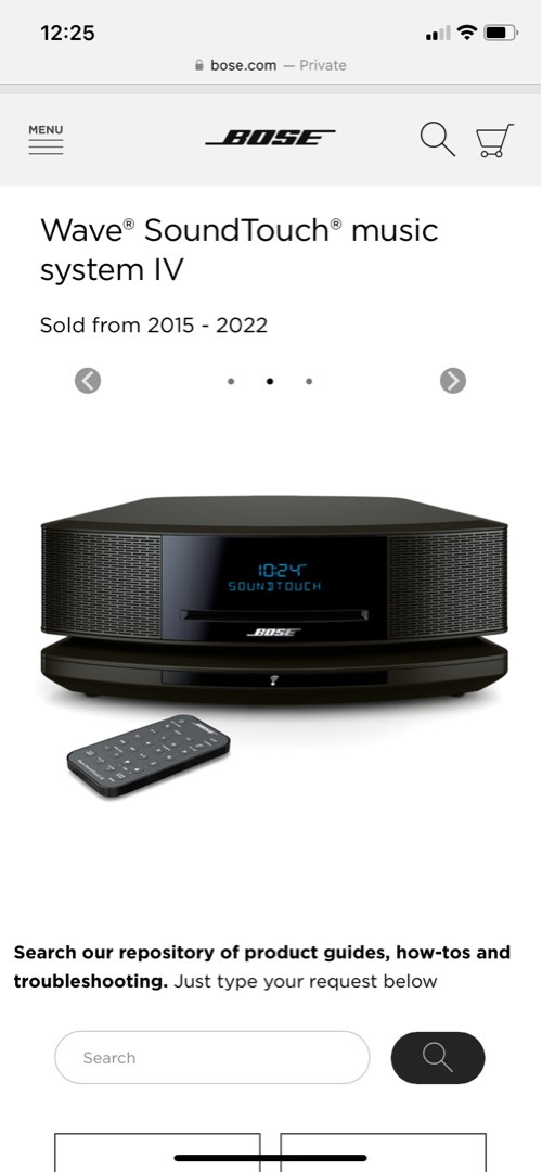 ボーズ BOSE Wave SoundTouch music system IV - オーディオ機器