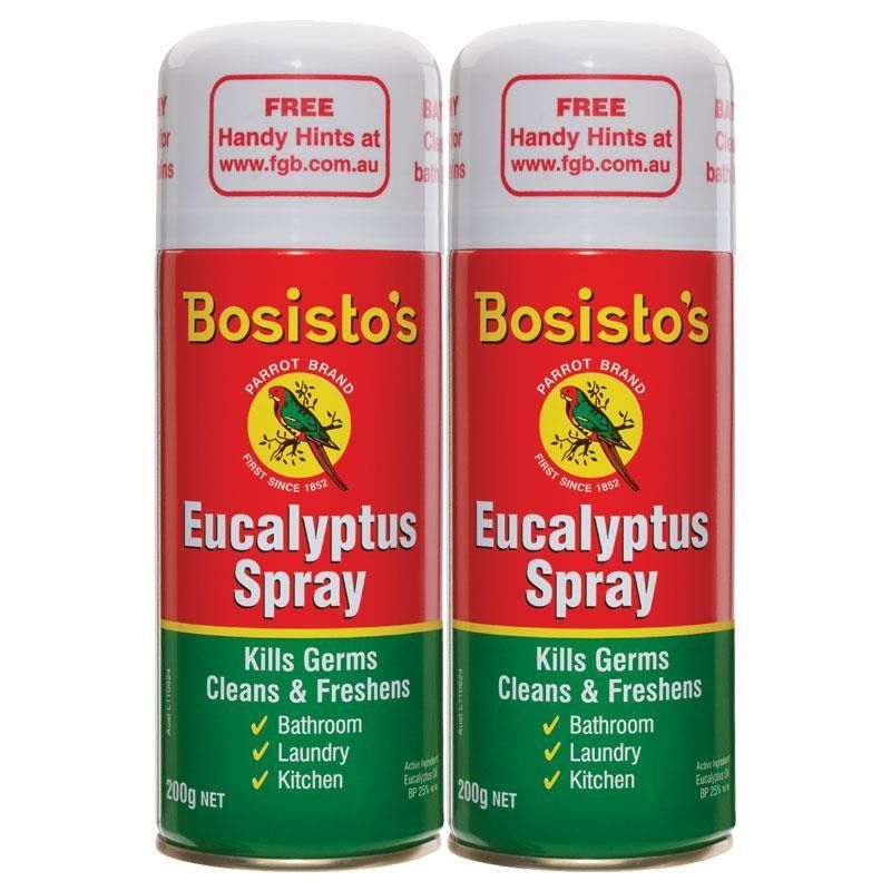 Bosistos Eucalyptus Spray Twin Pack, Beauty & Personal Care, Sanitisers