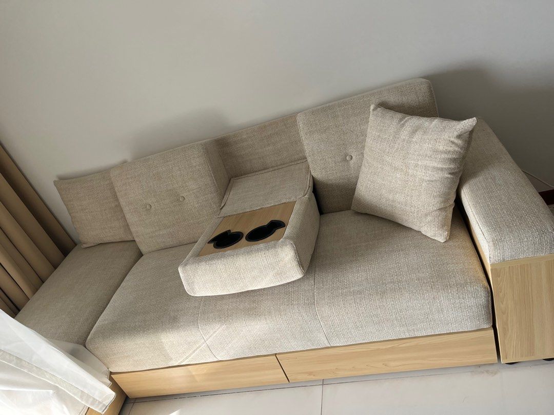 Brand new Japanese sofa bed, Furniture & Home Living, Furniture, Sofas