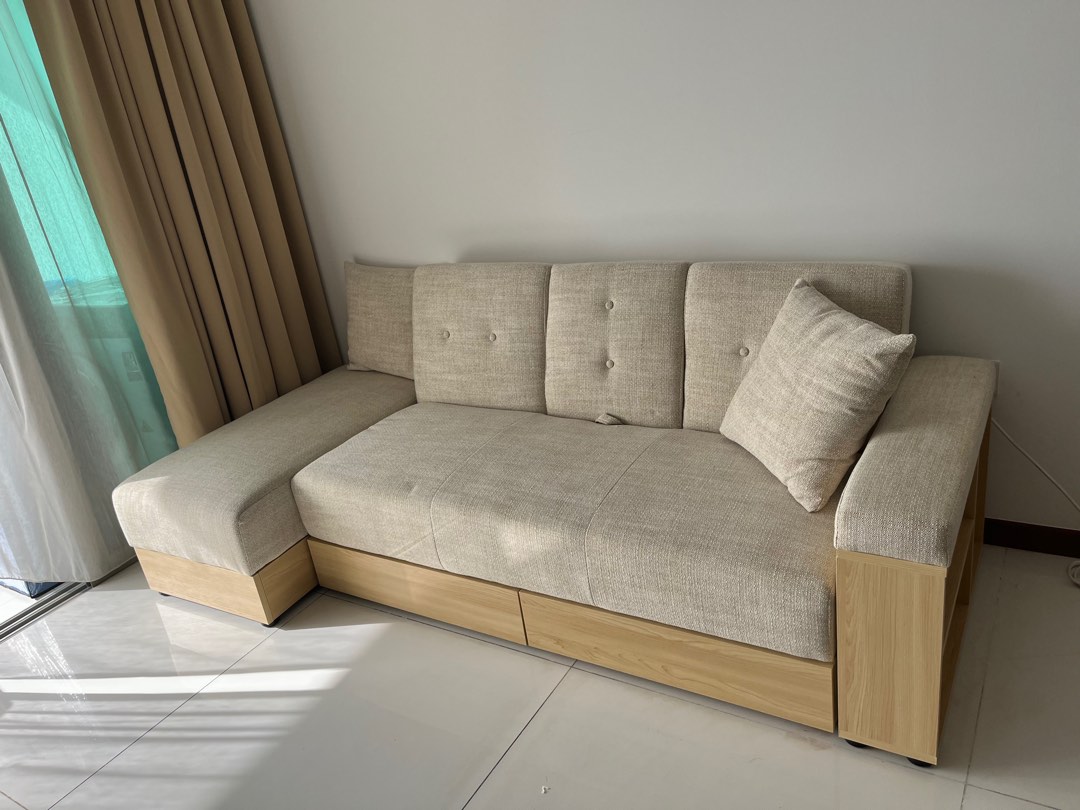 Brand new Japanese sofa bed, Furniture & Home Living, Furniture, Sofas