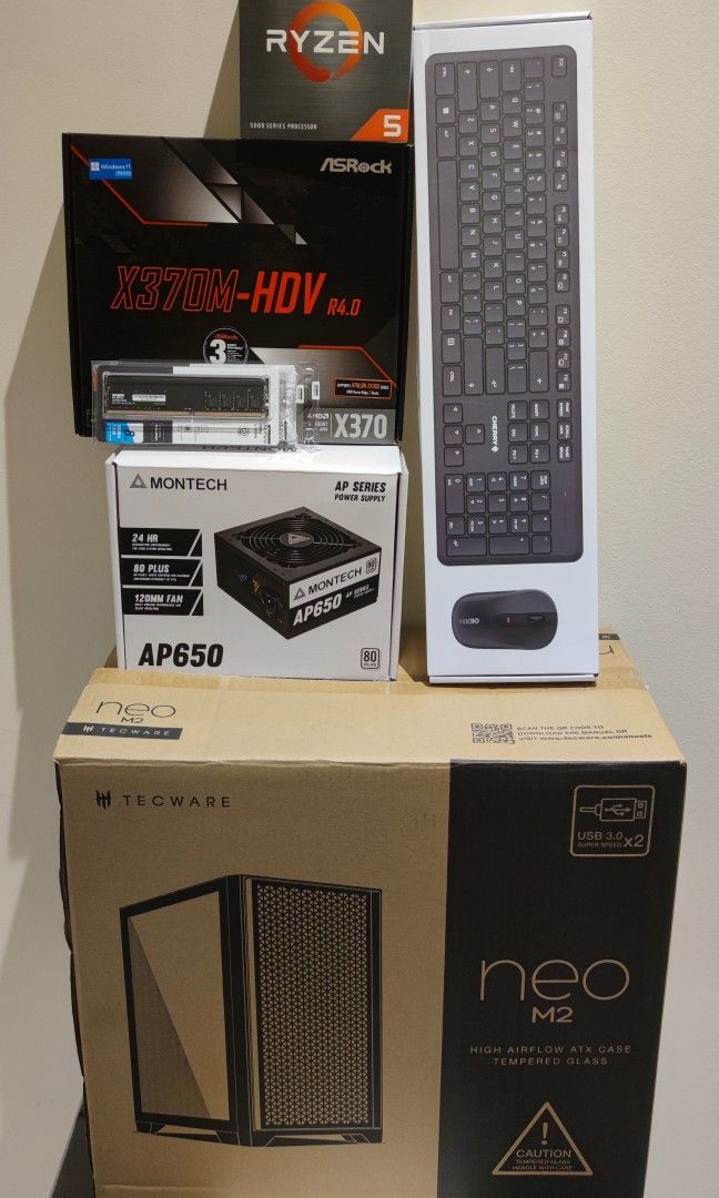 Budget Gaming / Workstation PC Desktop Entry Level (Ryzen 5 5600G