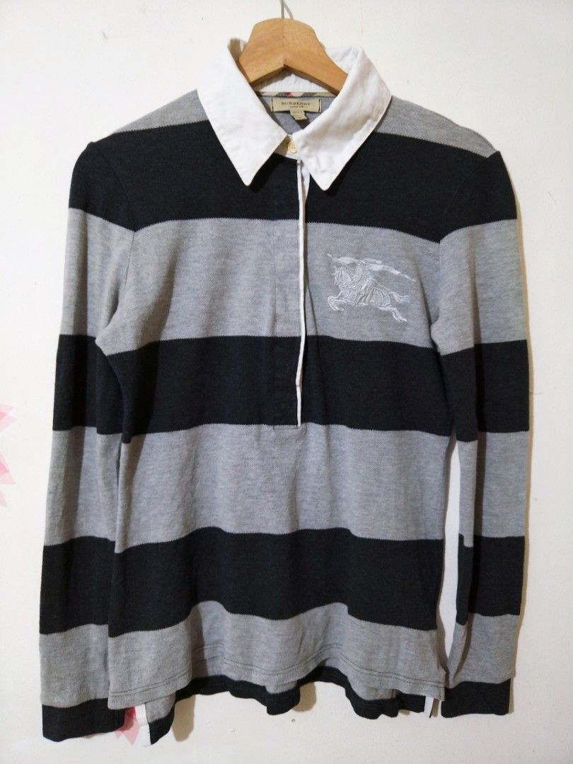 BURBERRY RUGBY L S POLO SHIRTS Luxury Apparel on Carousell